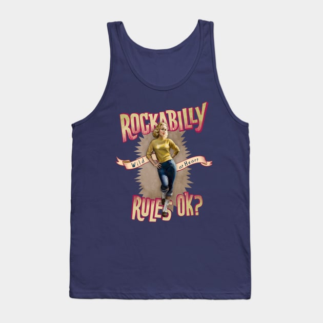 Rockabilly Rules Ok? Tank Top by Shockin' Steve